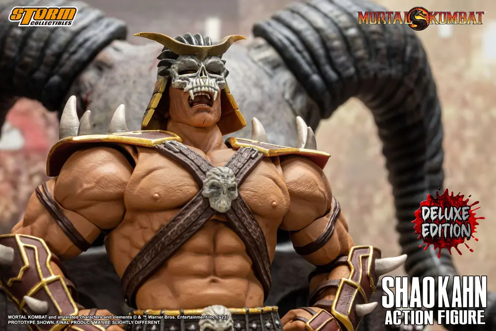 Mortal Kombat Action Figure 1/12 Shao Kahn Deluxe Edition 18 cm product photo