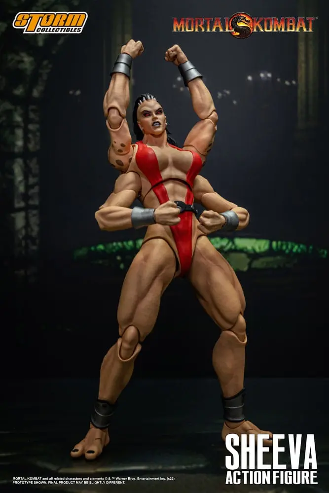 Mortal Kombat Action Figure 1/12 Sheeva 18 cm termékfotó