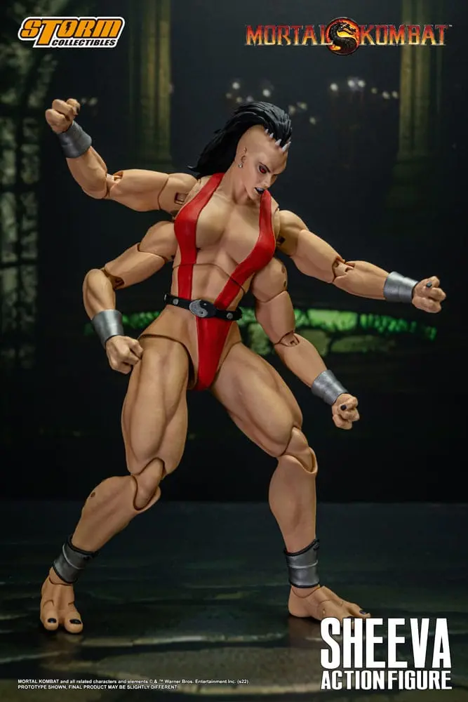 Mortal Kombat Action Figure 1/12 Sheeva 18 cm termékfotó