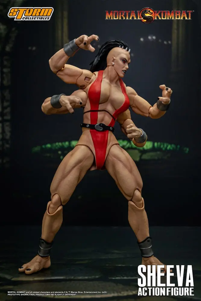 Mortal Kombat Action Figure 1/12 Sheeva 18 cm termékfotó