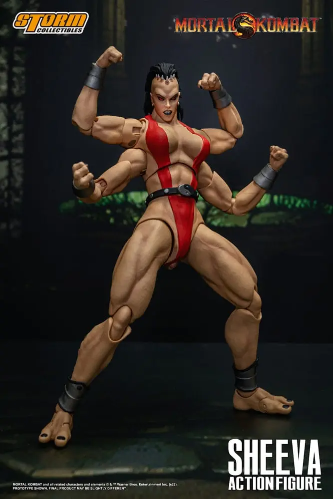 Mortal Kombat Action Figure 1/12 Sheeva 18 cm termékfotó