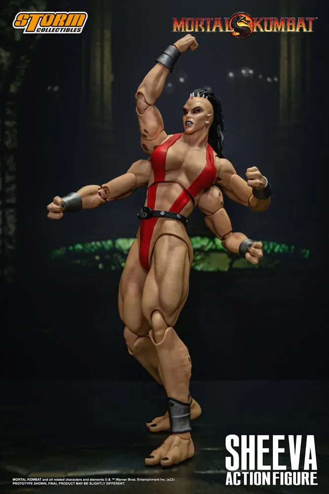 Mortal Kombat Action Figure 1/12 Sheeva 18 cm termékfotó