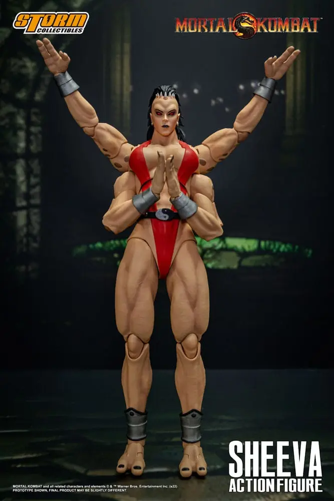 Mortal Kombat Action Figure 1/12 Sheeva 18 cm termékfotó