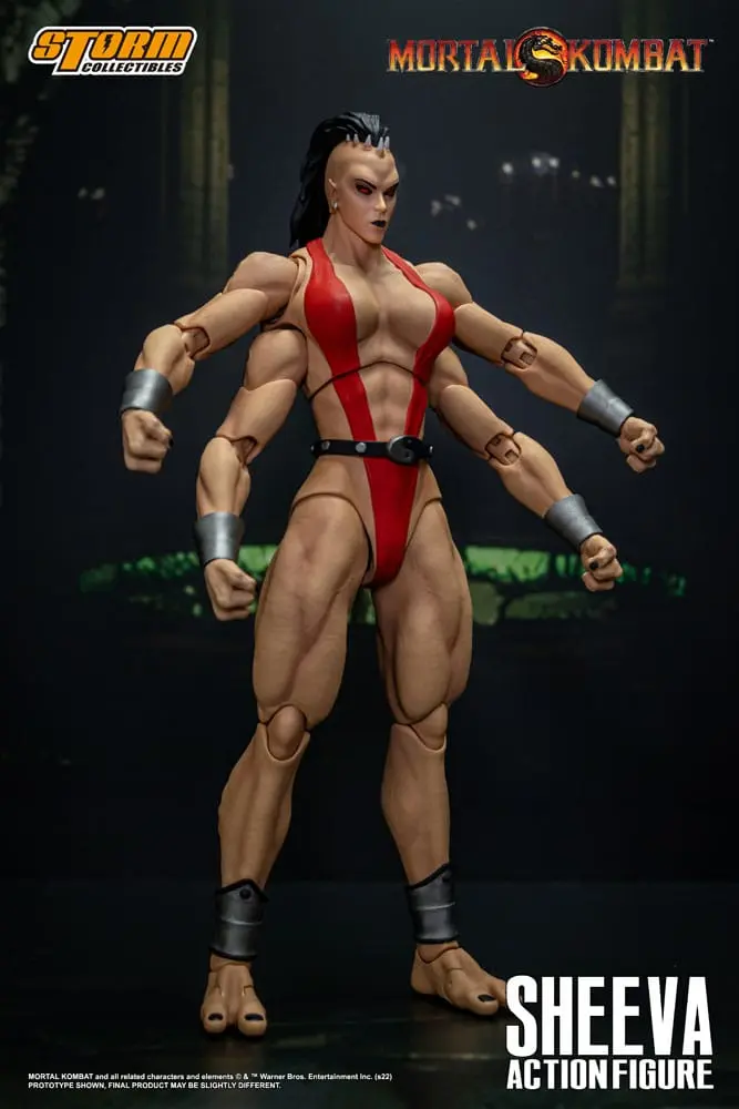 Mortal Kombat Action Figure 1/12 Sheeva 18 cm termékfotó