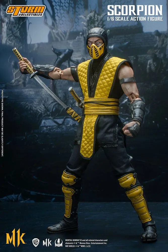 Mortal Kombat 11 Action Figure 1/6 Scorpion 32 cm product photo