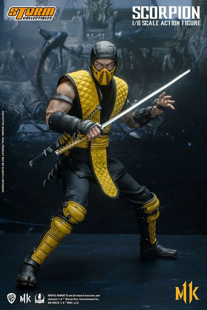 Mortal Kombat 11 Action Figure 1/6 Scorpion 32 cm product photo