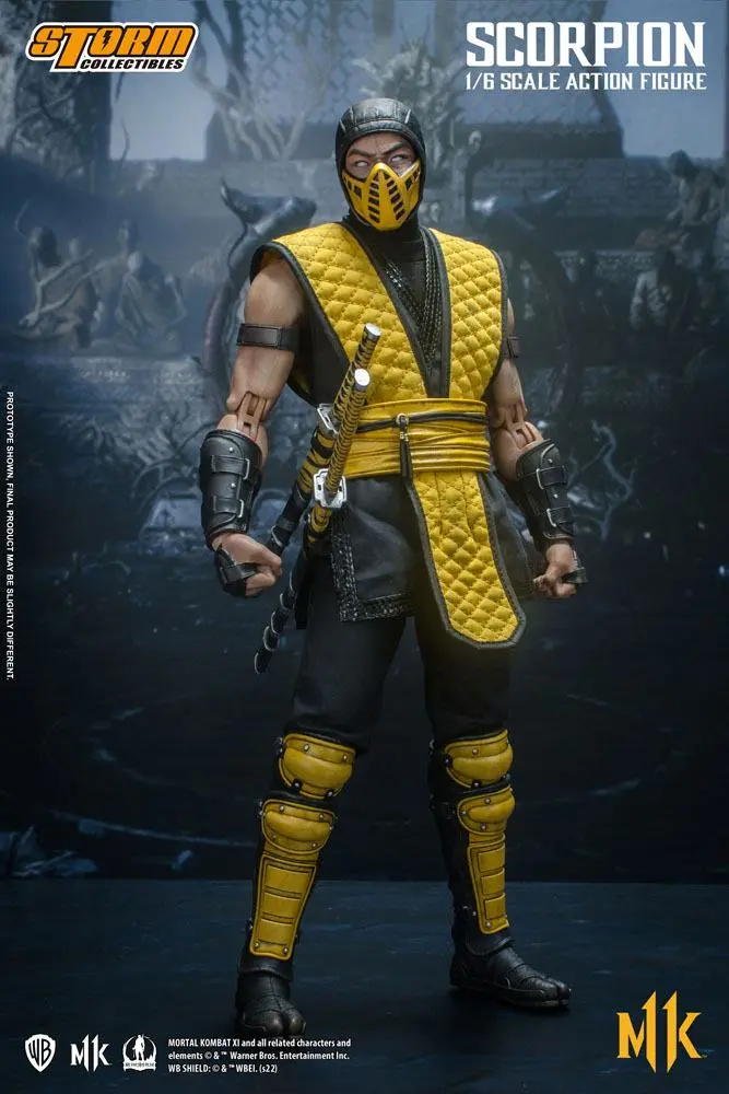 Mortal Kombat 11 Action Figure 1/6 Scorpion 32 cm product photo