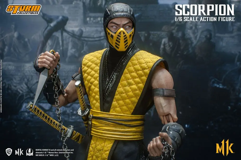 Mortal Kombat 11 Action Figure 1/6 Scorpion 32 cm product photo