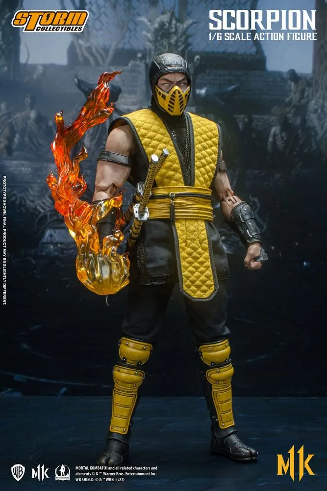 Mortal Kombat 11 Action Figure 1/6 Scorpion 32 cm product photo