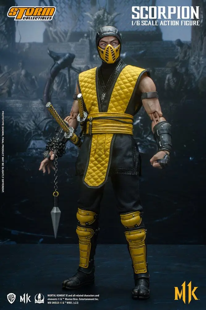 Mortal Kombat 11 Action Figure 1/6 Scorpion 32 cm product photo