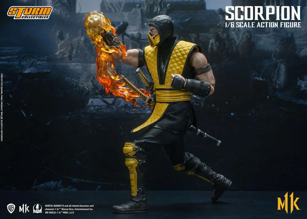 Mortal Kombat 11 Action Figure 1/6 Scorpion 32 cm product photo