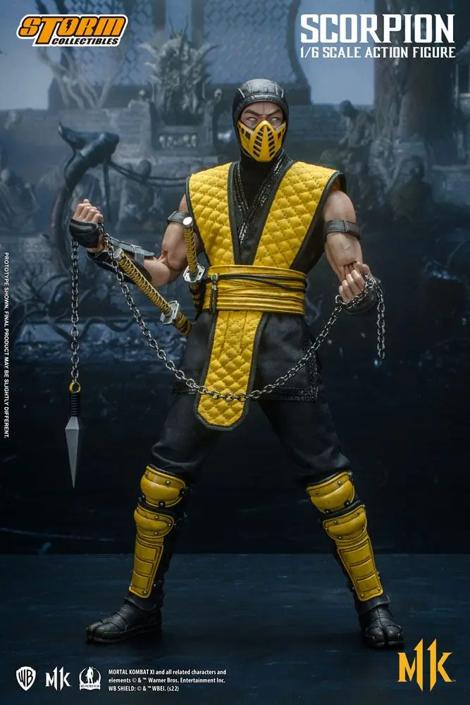 Mortal Kombat 11 Action Figure 1/6 Scorpion 32 cm product photo