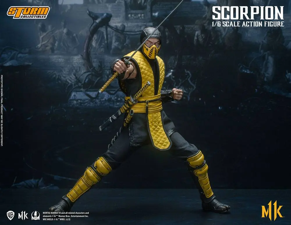 Mortal Kombat 11 Action Figure 1/6 Scorpion 32 cm product photo