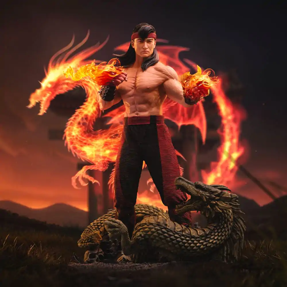 Mortal Kombat Art Scale Statue 1/10 Liu Kang 23 cm termékfotó