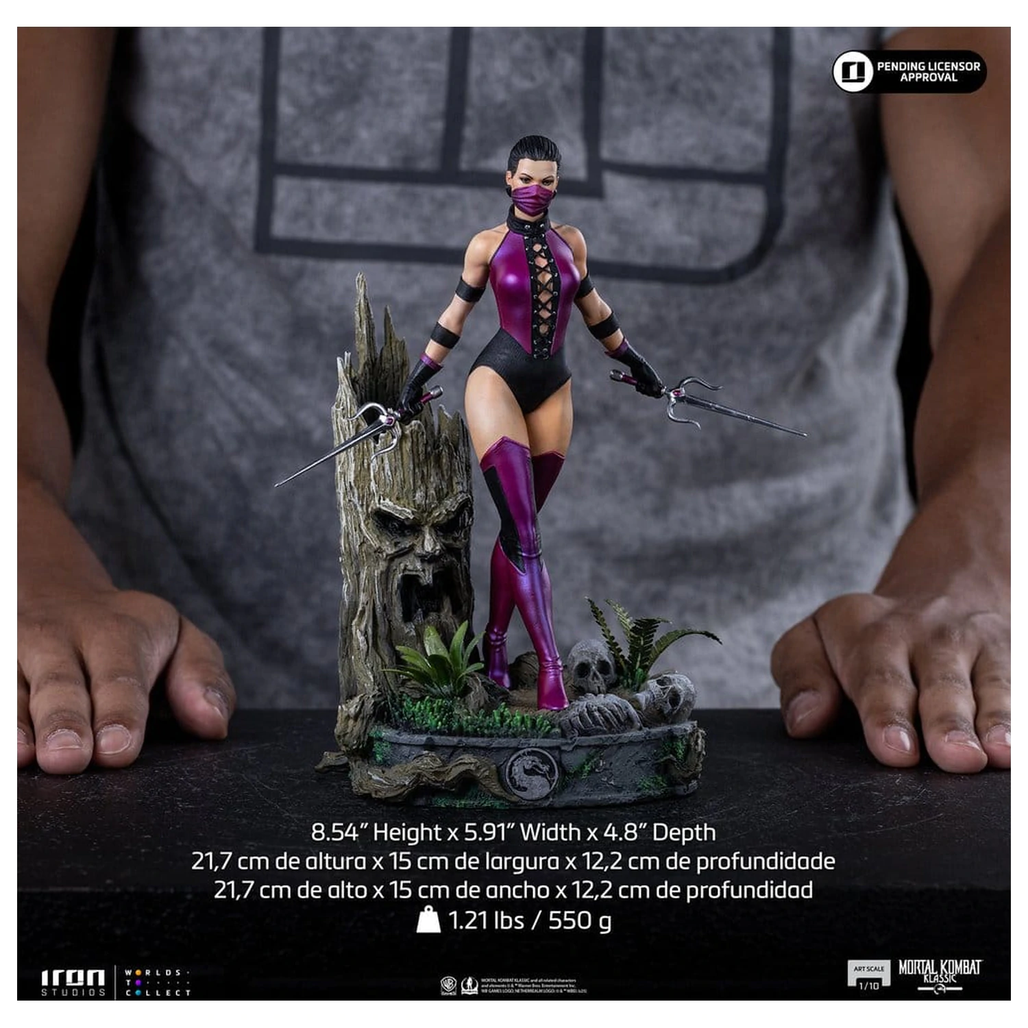 Mortal Kombat Art Scale Statue 1/10 Mileena 22 cm product photo