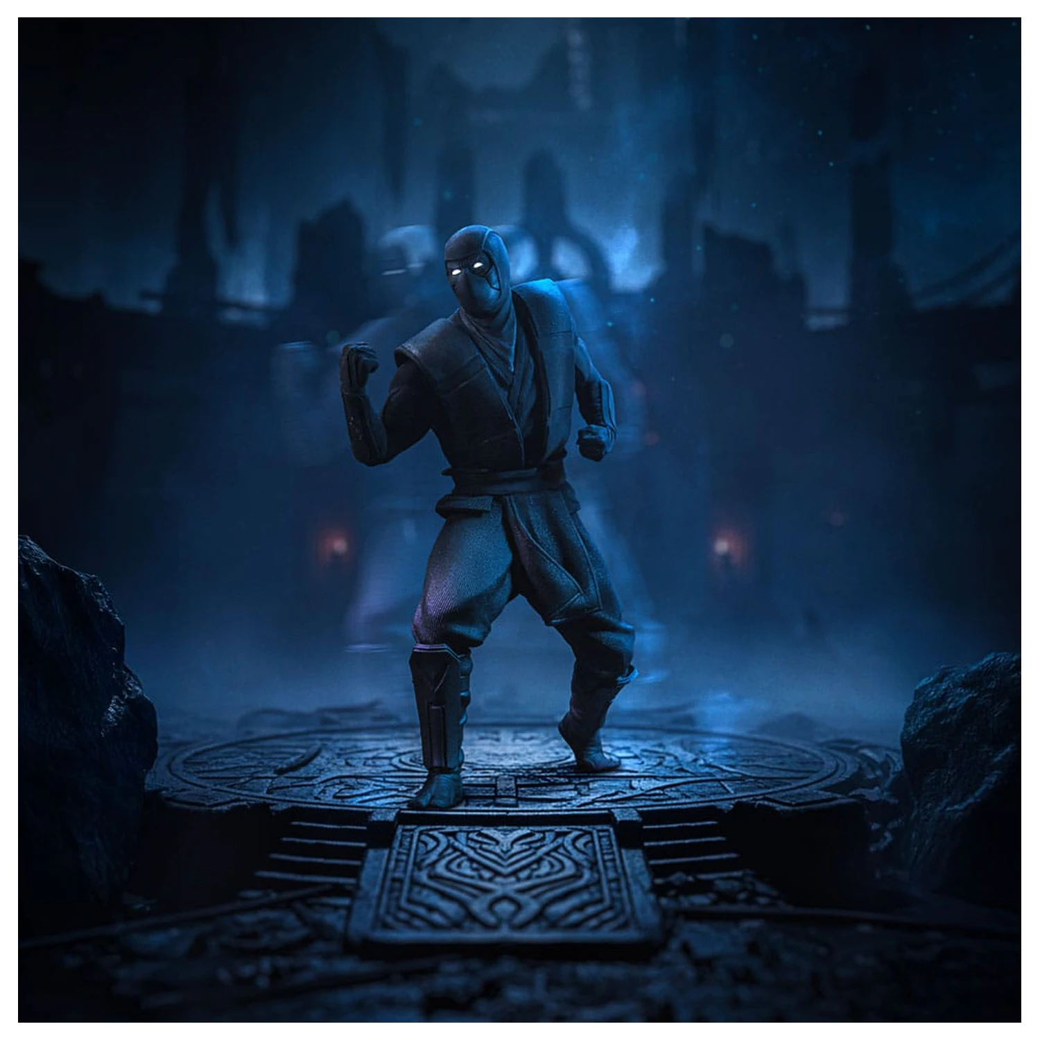 Mortal Kombat Art Scale Statue 1/10 Noob Saibot (Ninjas Collection) 21 cm product photo