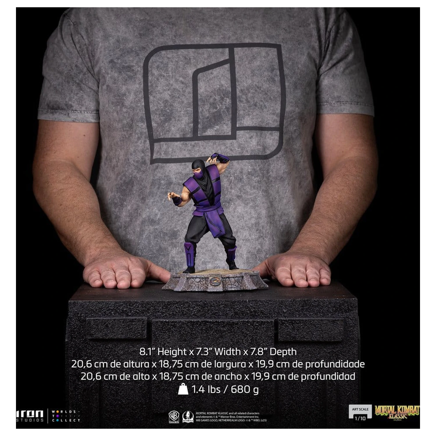 Mortal Kombat Art Scale Statue 1/10 Rain 21 cm product photo