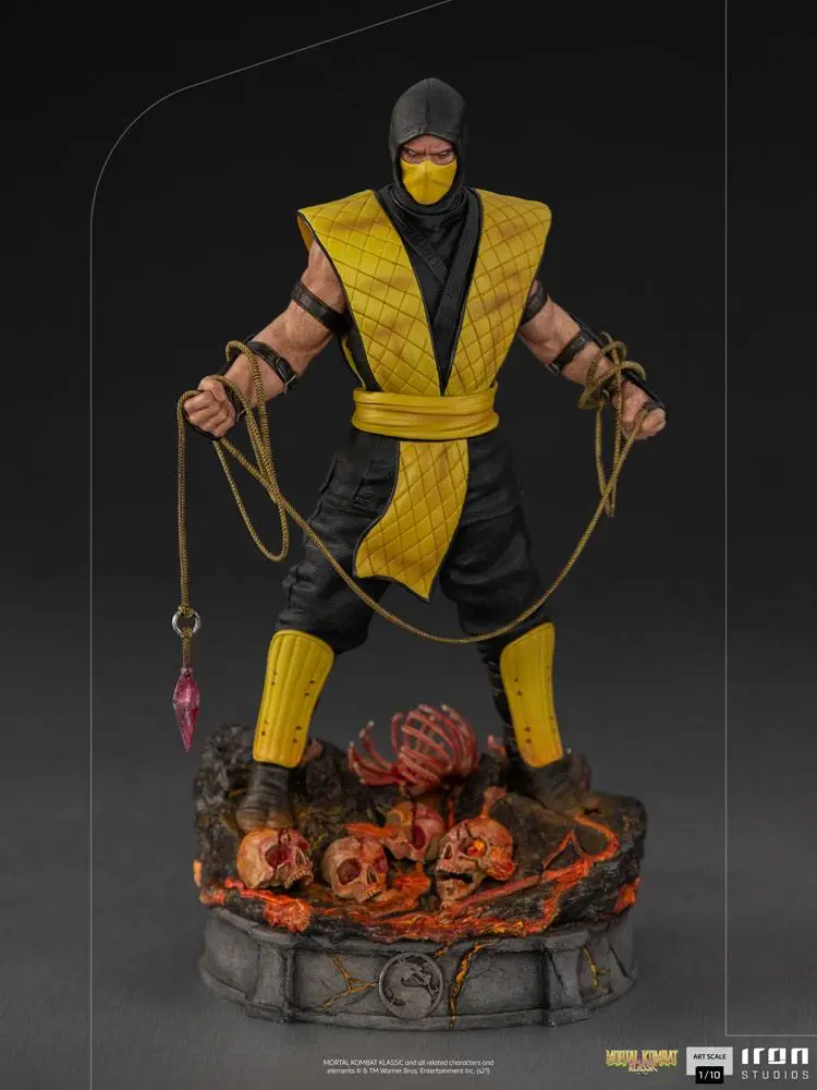 Mortal Kombat Art Scale Statue 1/10 Scorpion 22 cm product photo