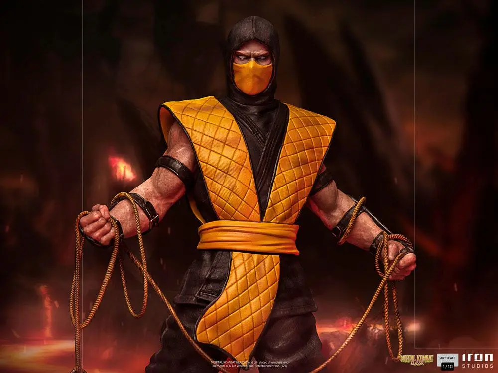 Mortal Kombat Art Scale Statue 1/10 Scorpion 22 cm product photo
