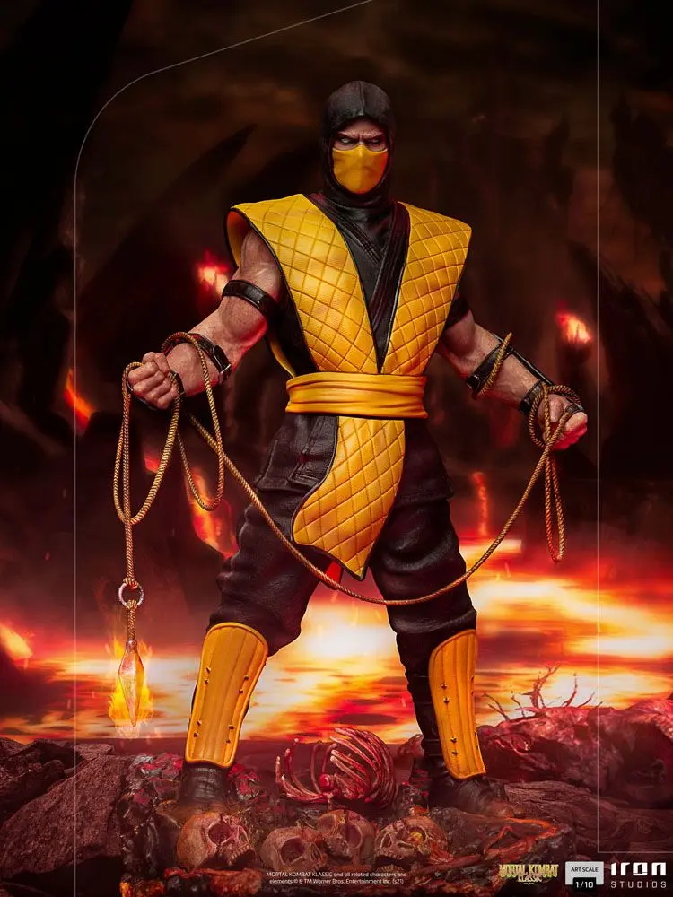 Mortal Kombat Art Scale Statue 1/10 Scorpion 22 cm product photo