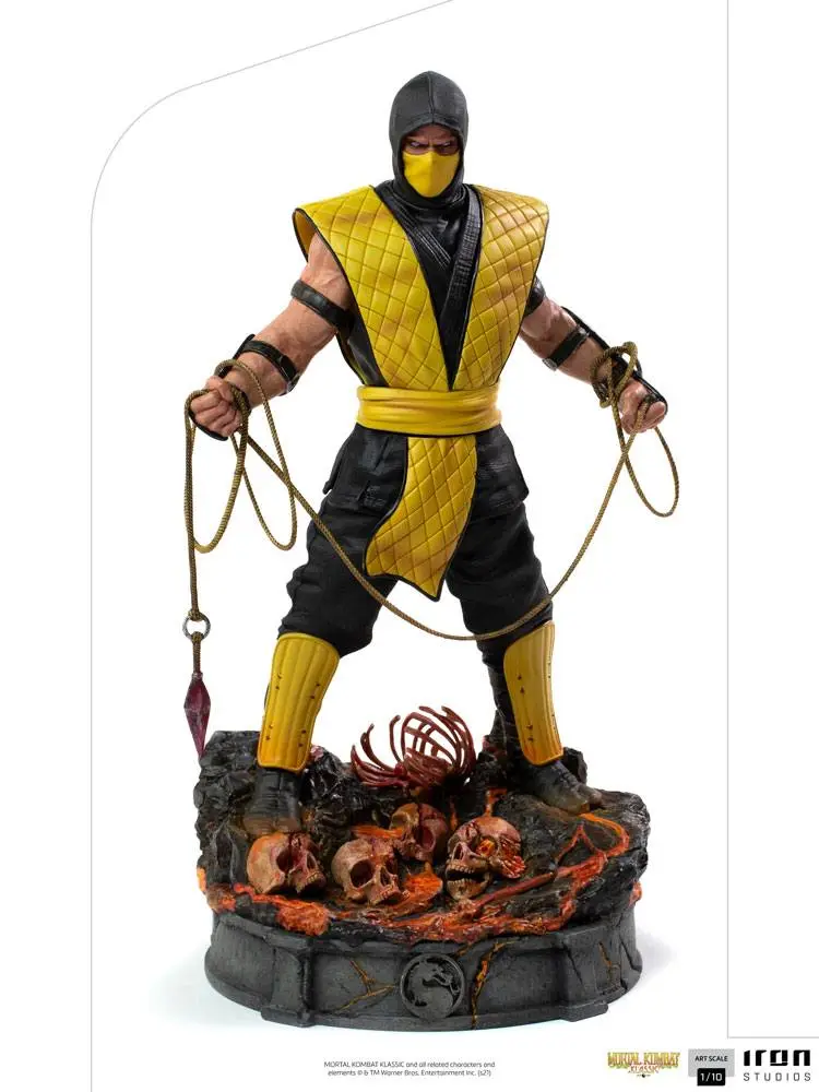 Mortal Kombat Art Scale Statue 1/10 Scorpion 22 cm product photo