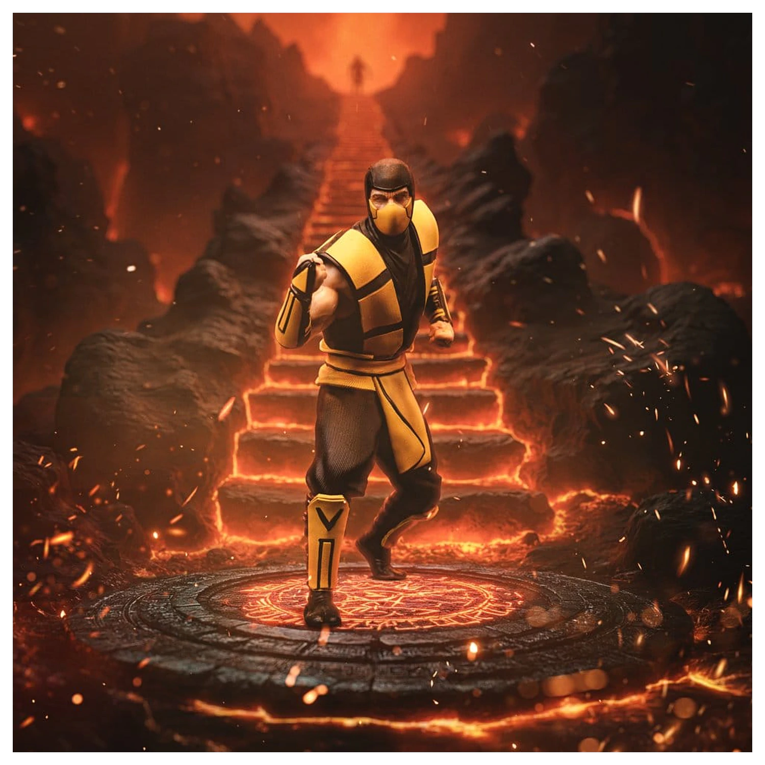 Mortal Kombat Art Scale Statue 1/10 Scorpion (Variant) 21 cm product photo