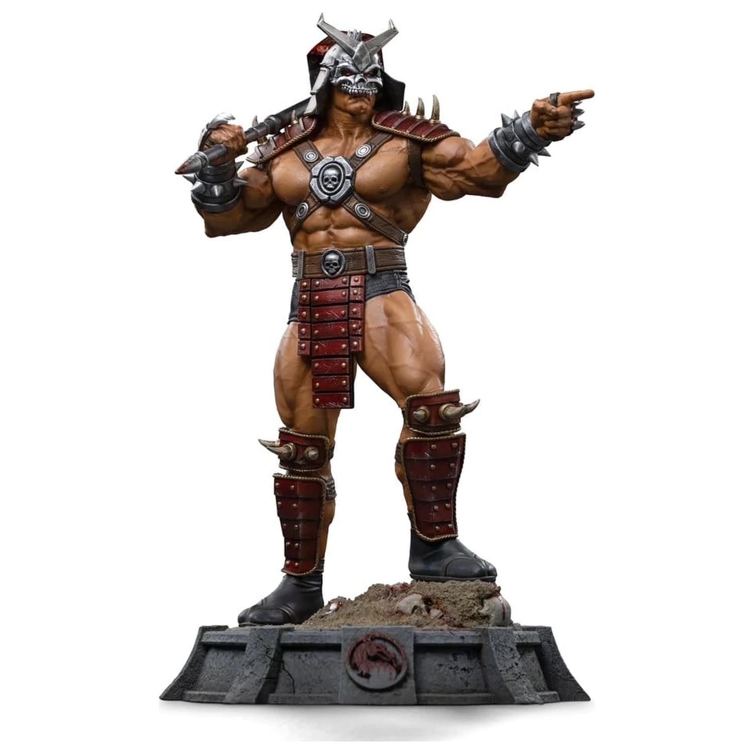 Mortal Kombat Art Scale Statue 1/10 Shao Khan 26 cm product photo