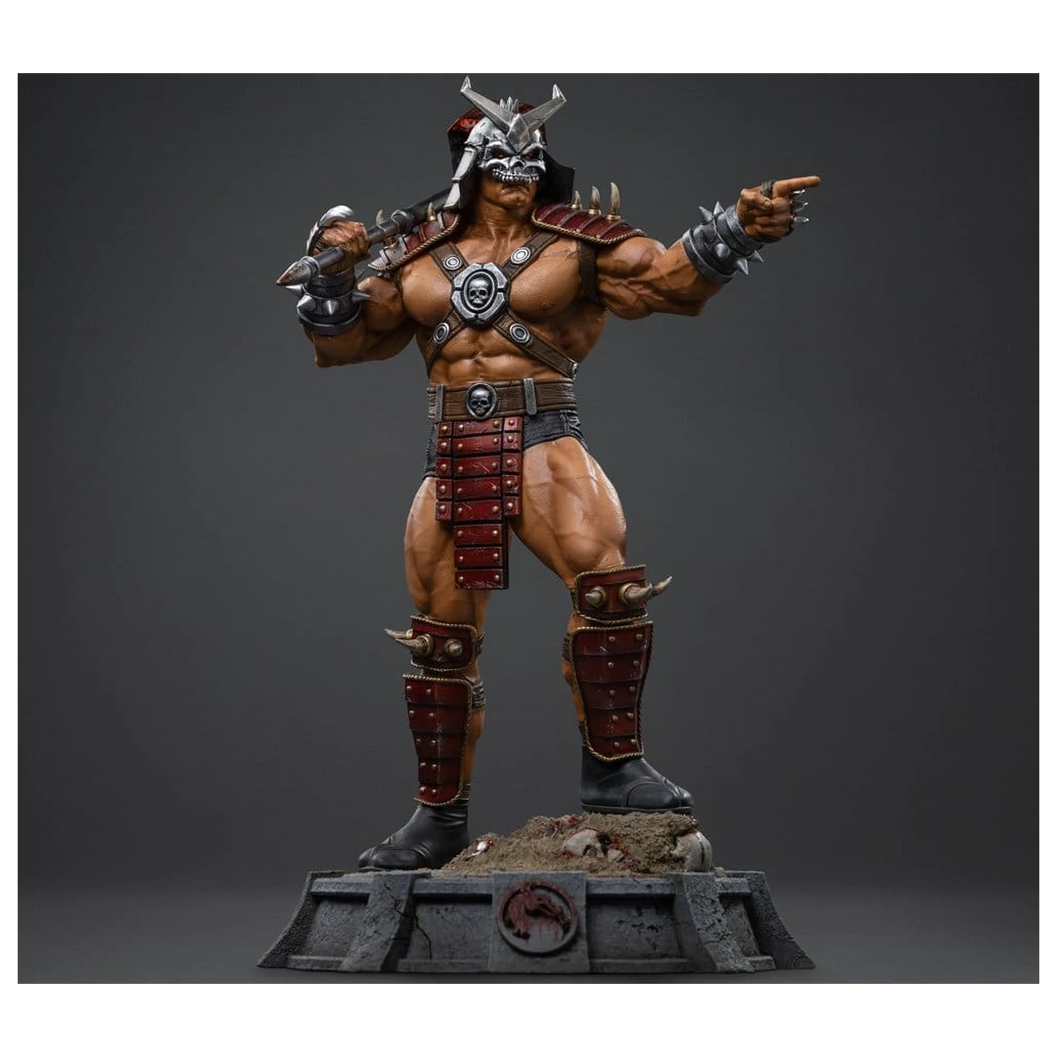 Mortal Kombat Art Scale Statue 1/10 Shao Khan 26 cm product photo