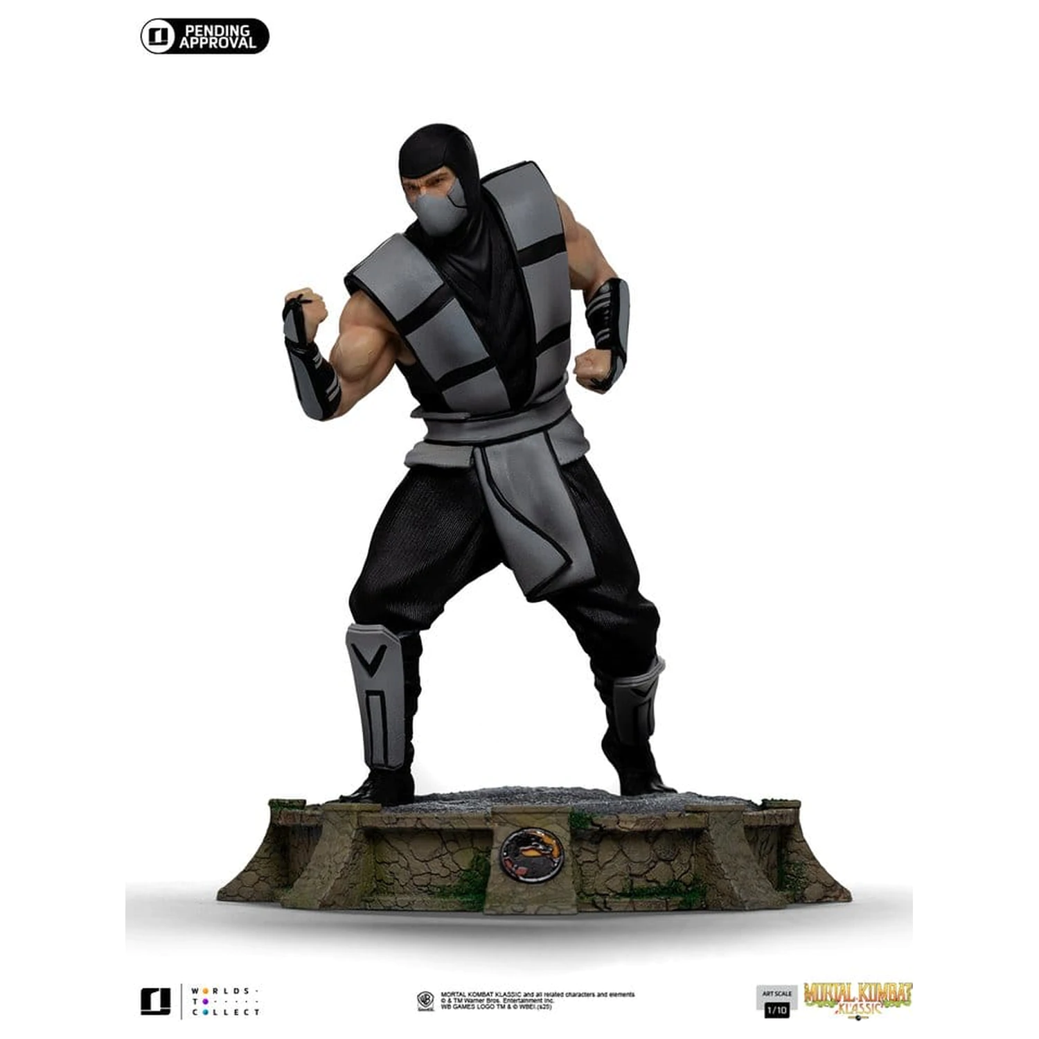 Mortal Kombat Art Scale Statue 1/10 Smoke 21 cm product photo