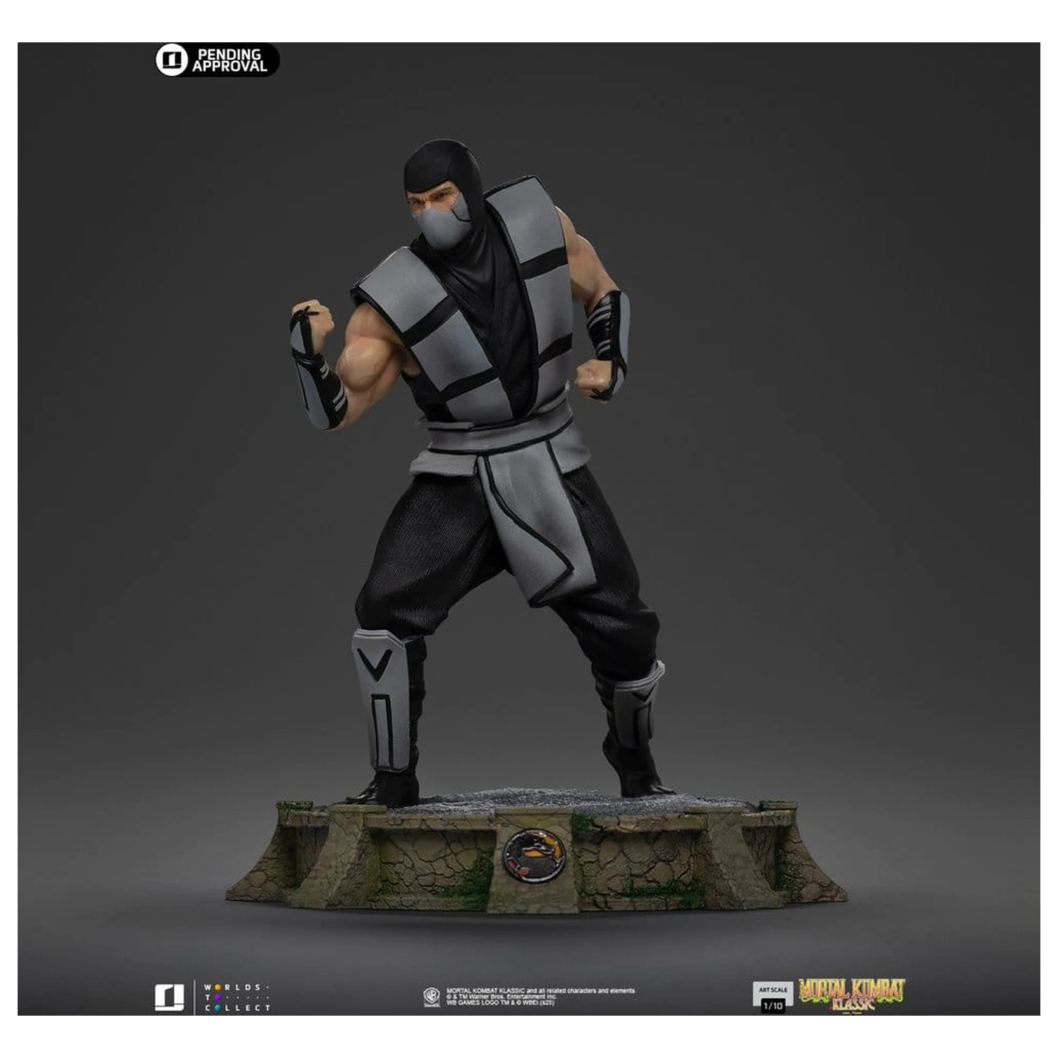 Mortal Kombat Art Scale Statue 1/10 Smoke 21 cm product photo