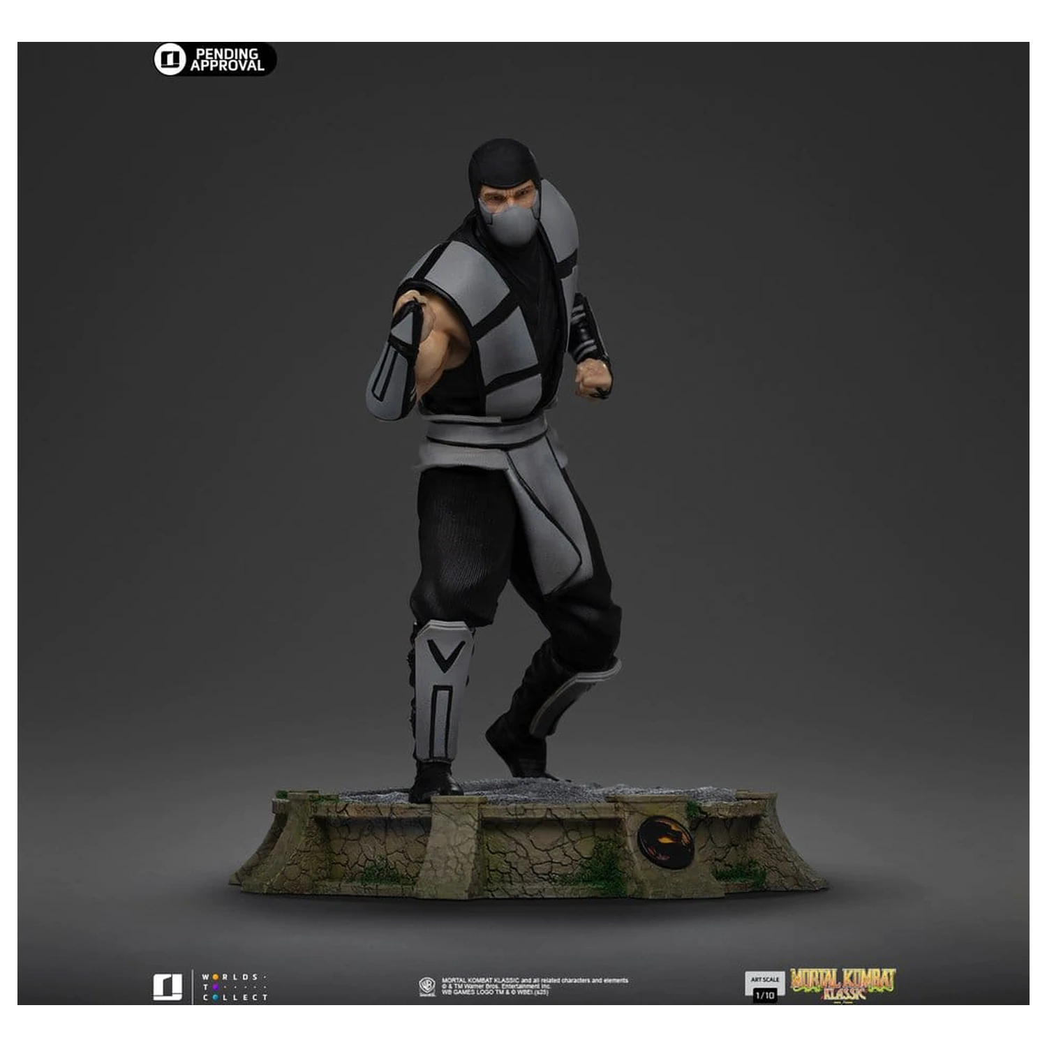 Mortal Kombat Art Scale Statue 1/10 Smoke 21 cm product photo