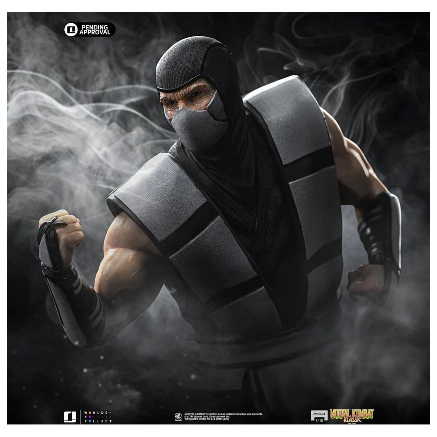 Mortal Kombat Art Scale Statue 1/10 Smoke 21 cm product photo