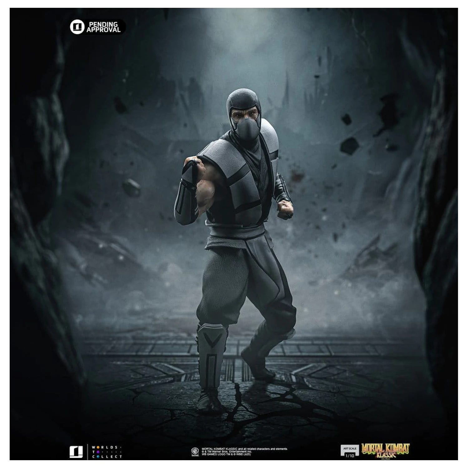 Mortal Kombat Art Scale Statue 1/10 Smoke 21 cm product photo