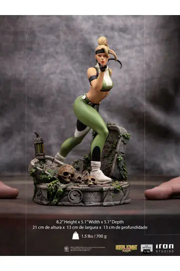 Mortal Kombat BDS Art Scale Statue 1/10 Sonya Blade 21 cm product photo