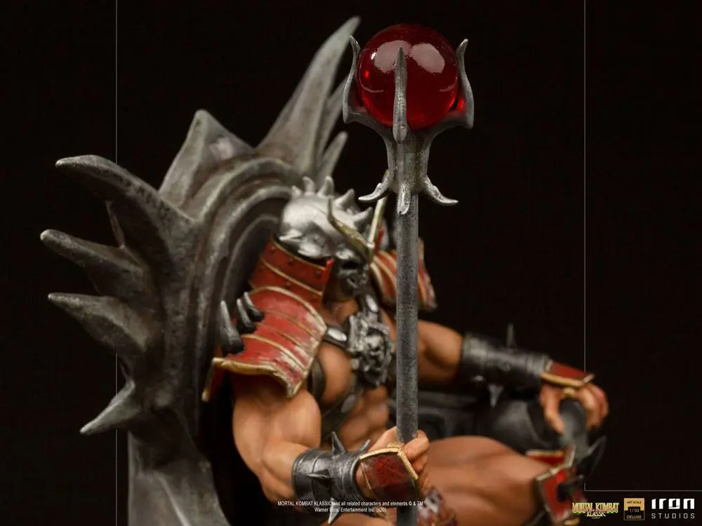 Mortal Kombat Deluxe BDS Art Scale Statue 1/10 Shao Khan 25 cm product photo