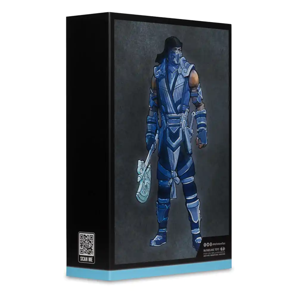 Mortal Kombat Action Figure Glow in the Dark Edition Sub-Zero (Gold Label) 18 cm product photo