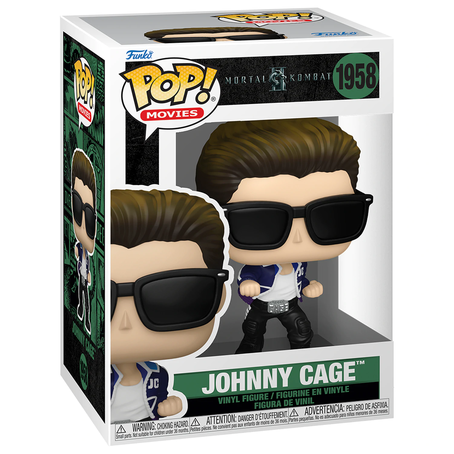 Mortal Kombat II (2026) Funko POP! Games Vinyl Figure Johnny Cage 9 cm product photo