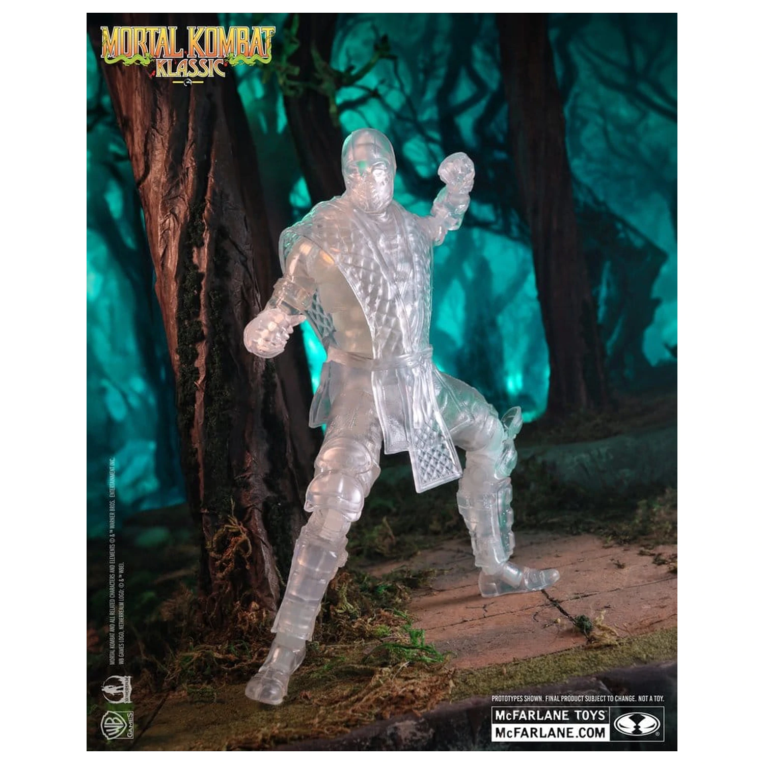 Mortal Kombat Klassic Action Figure Reptile (Invisible) 18 cm product photo