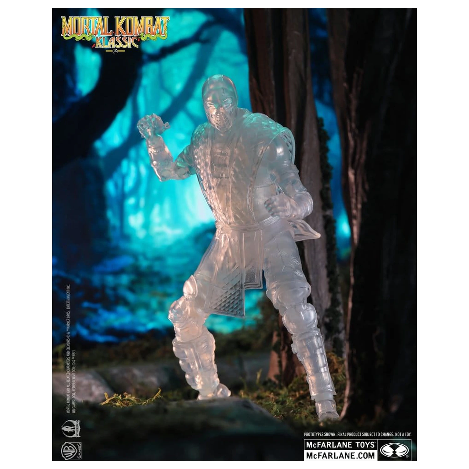 Mortal Kombat Klassic Action Figure Reptile (Invisible) 18 cm product photo