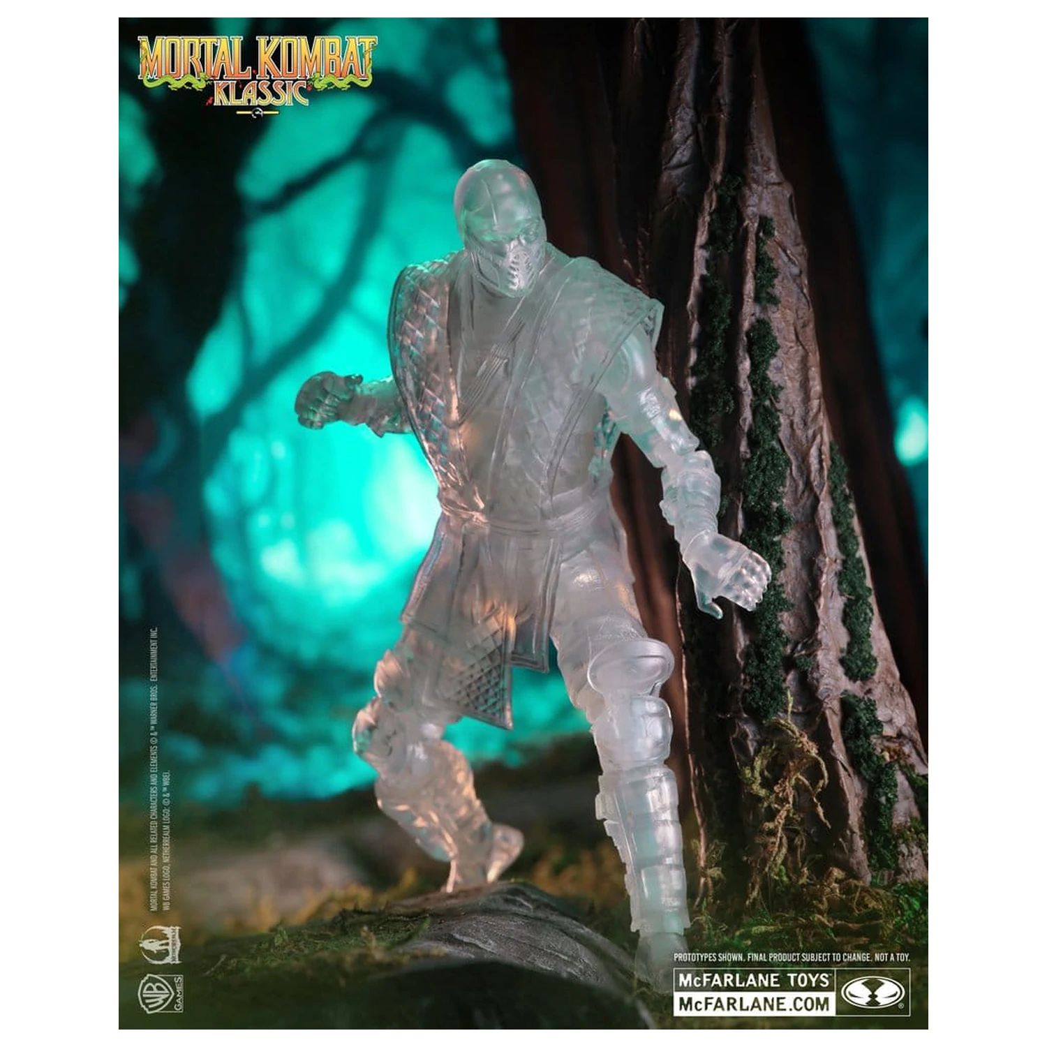 Mortal Kombat Klassic Action Figure Reptile (Invisible) 18 cm product photo