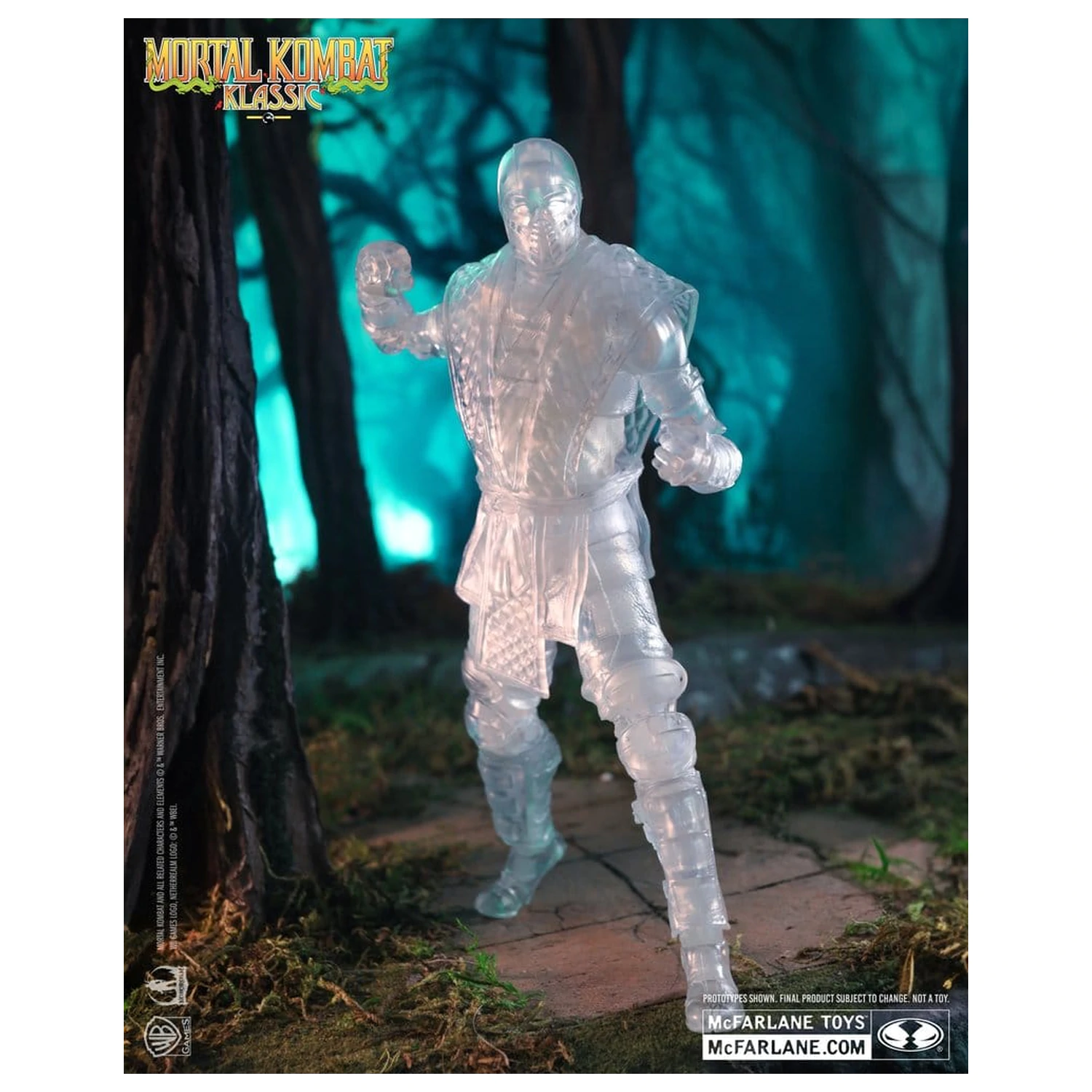 Mortal Kombat Klassic Action Figure Reptile (Invisible) 18 cm product photo