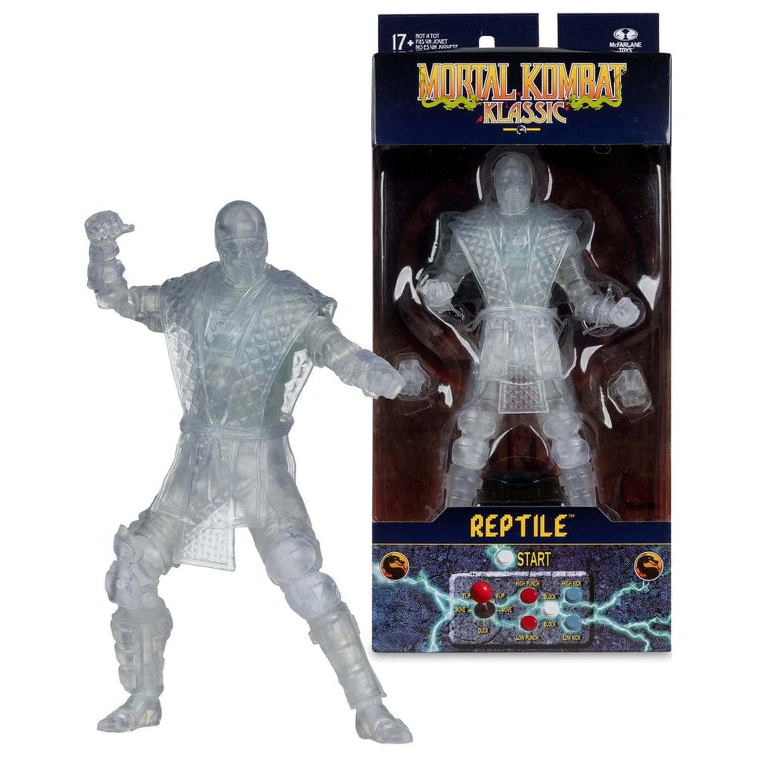 Mortal Kombat Klassic Action Figure Reptile (Invisible) 18 cm product photo