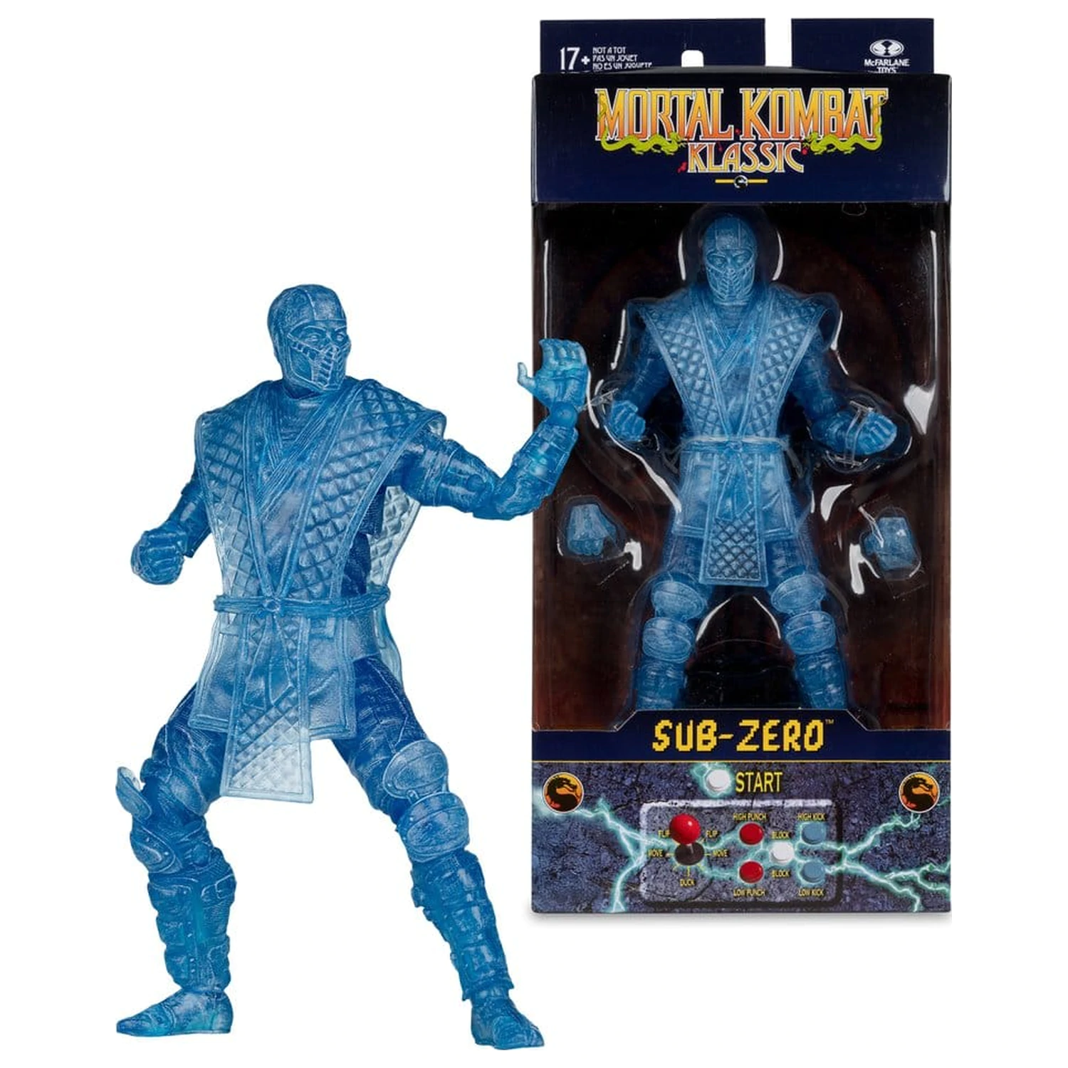 Mortal Kombat Klassic Action Figure Sub-Zero (Ice Clone) 18 cm product photo