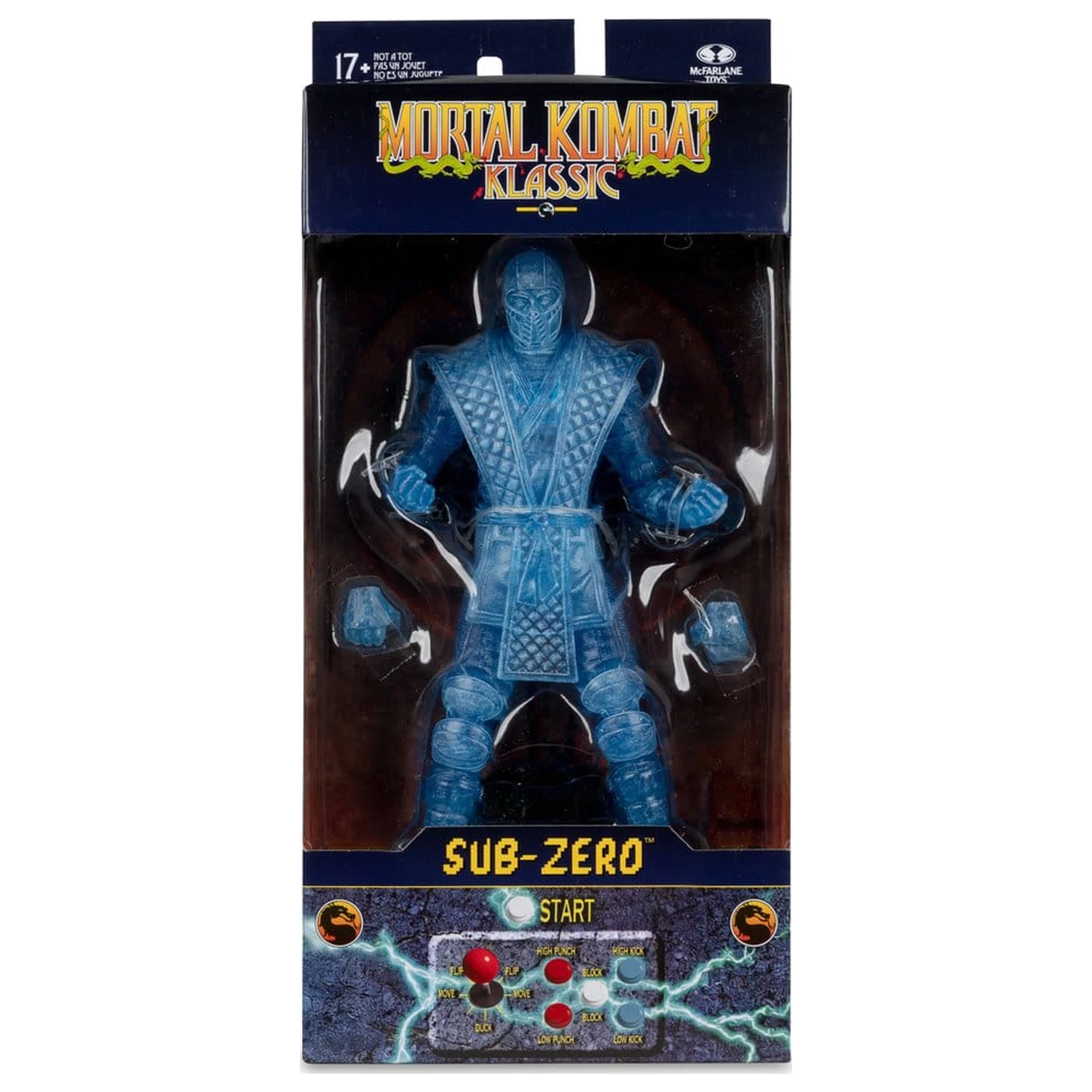 Mortal Kombat Klassic Action Figure Sub-Zero (Ice Clone) 18 cm product photo