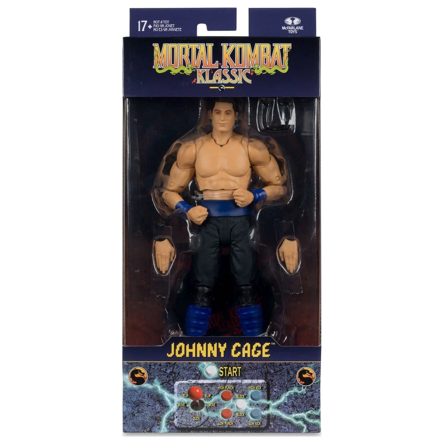 Mortal Kombat Klassics Action Figure Johnny Cage 19 cm product photo