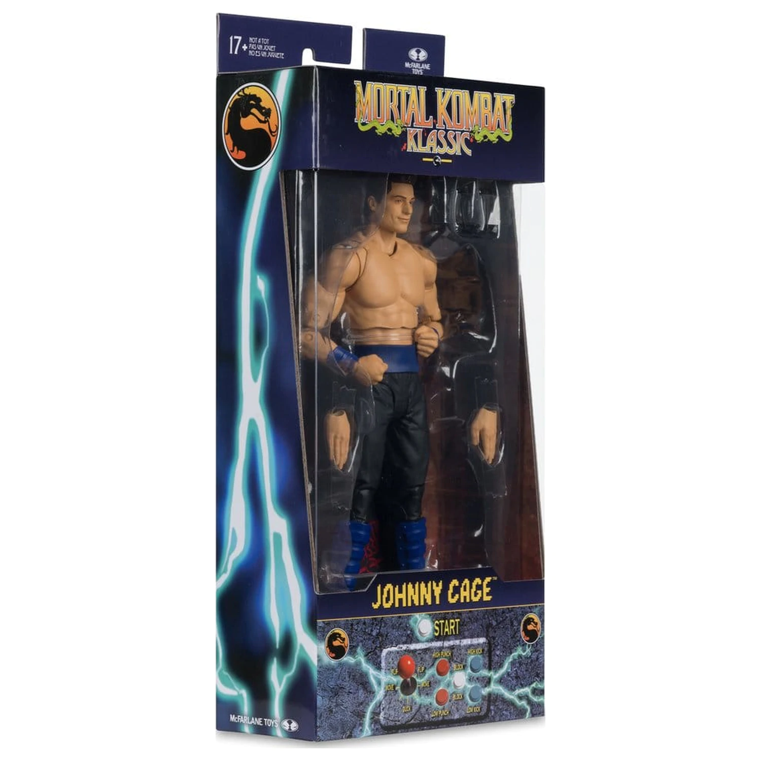 Mortal Kombat Klassics Action Figure Johnny Cage 19 cm product photo