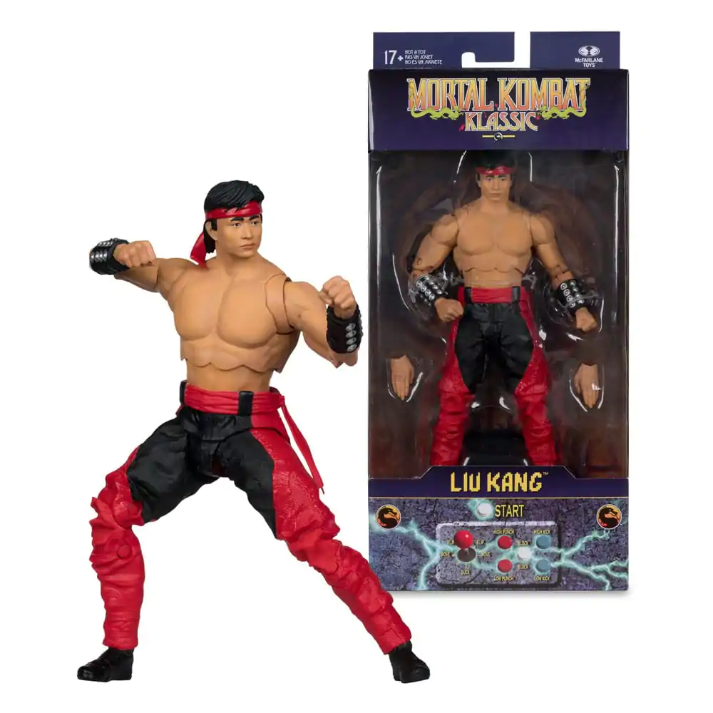 Mortal Kombat Klassics Action Figure Liu Kang 18 cm product photo