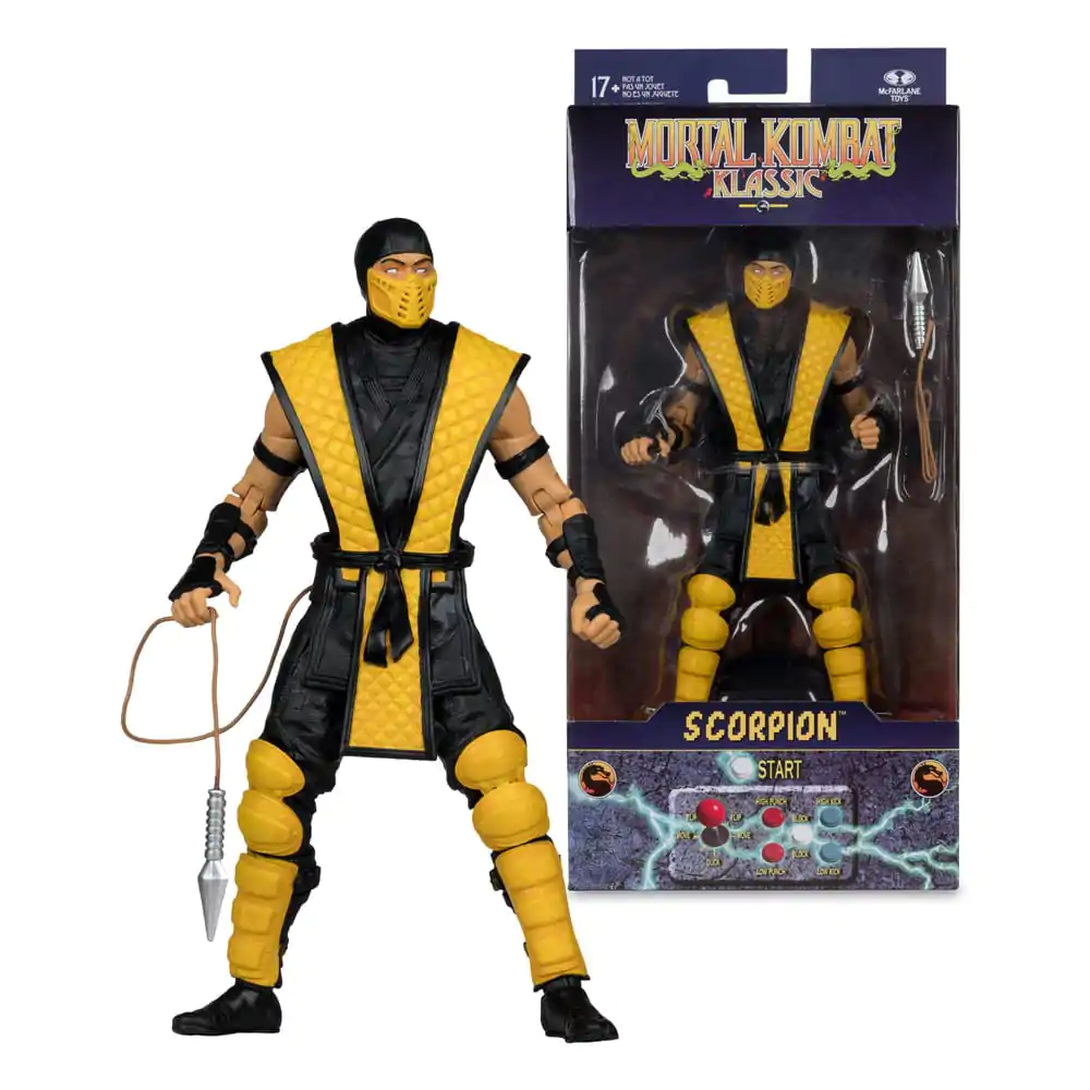 Mortal Kombat Klassics Action Figure Scorpion 18 cm product photo