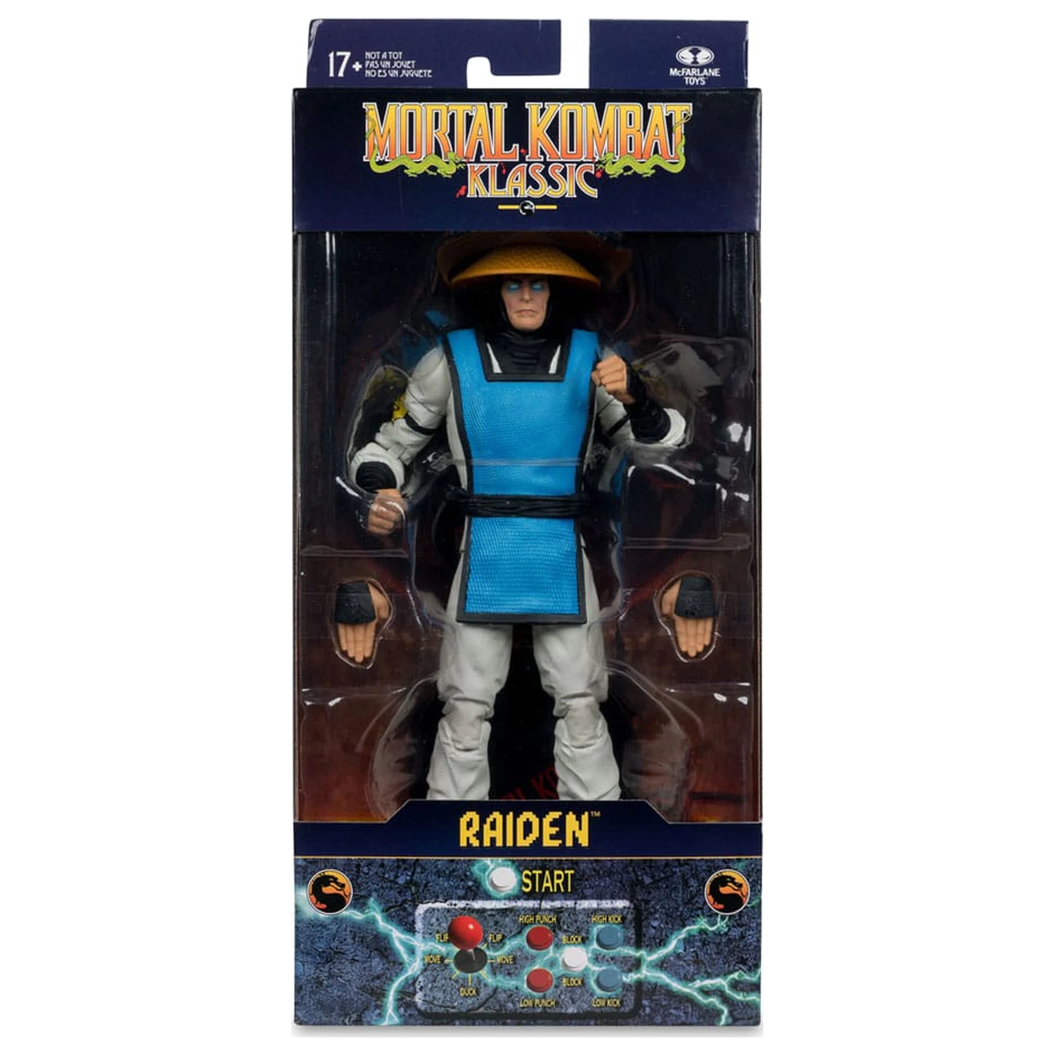 Mortal Kombat Klassiks Action Figure Raiden 18 cm product photo