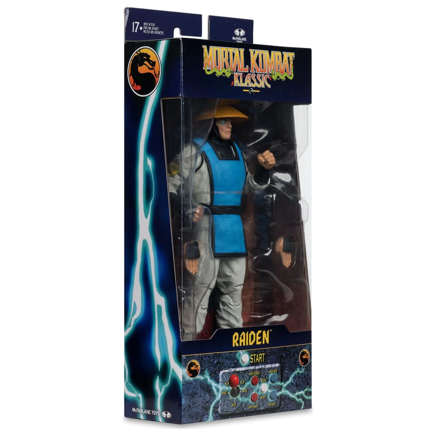 Mortal Kombat Klassiks Action Figure Raiden 18 cm product photo